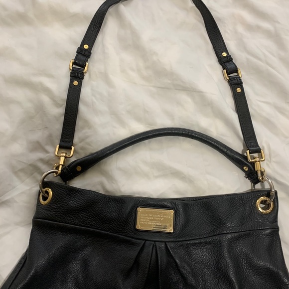 Marc by Marc Jacobs Lrg Blk Hobo Bag - Picture 6 of 7